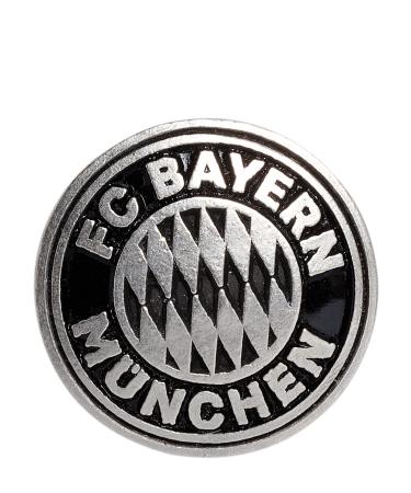 FC Bayern Munich badge | brooch | pin | logo | grey
