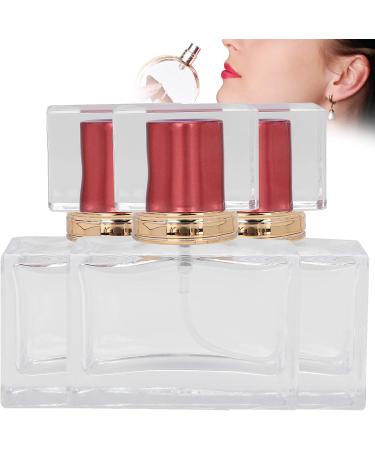 Verdant Touch Perfume Bottle Glass Refillable Perfume Bottle 30ml Red Set of 3 Empty Spray Atomizer for Cosmetic Fragrance Dispensing - Buy Online on SooperMarket.com