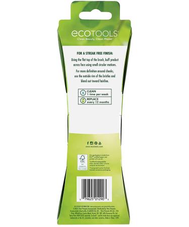 EcoTools Complexion Buffer Brush - Flawless Makeup Application | Eco-Friendly Beauty Tool - Buy Online on SooperMarket.com