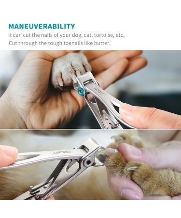 SZQHT Extra Wide Jaw Opening Nail Clippers for Thick Nails - Professional Ingrown Toenail & Fingernail Cutter - Manicure Pedicure Set for Men & Women - Buy Online on SooperMarket.com