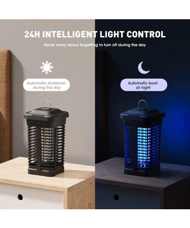 High Powered 4200V Bug Zapper for Indoor/Outdoor Use | IPX4 Waterproof Electric Mosquito Killer - 18W Lamp for Home, Backyard, Patio - Buy Online on SooperMarket.com