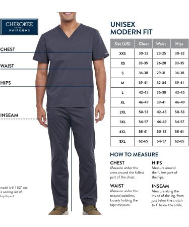 Cherokee Men & Women Scrubs Pant Workwear - Navy, XX-Small Short: Straight Leg Drawstring WW030 - Buy Online on SooperMarket.com