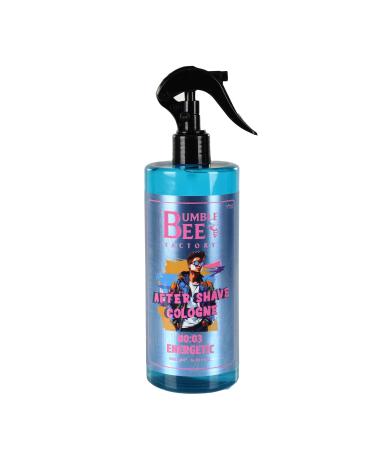 BUMBLE BEE After Shave Spray Cologne Instant Relief and Lasting Freshness After Shaving - 4 Male Fragances 500ml of Pure Comfort. Barber Supplies (500 Ml - 16.9 Oz No 3: Energetic) 1 Fl Oz (Pack of 1) No 3: Energetic