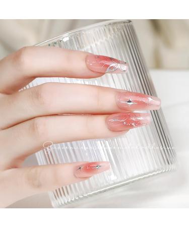 Metallic Painting Gel Nail Polish - Mirror Gold Liner Gel Polish - 3D Metal Painting Nail Varnish - Metal Painting Gel - Mirror Nails Finish - Nail Liner Painting Gel Polish DIY Nail Drawing at Home - Buy Online on SooperMarket.com