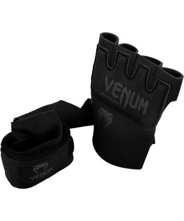 Venum Kontact Gel Glove Wraps - Black/Black, One Size | Shop Now - Buy Online on SooperMarket.com