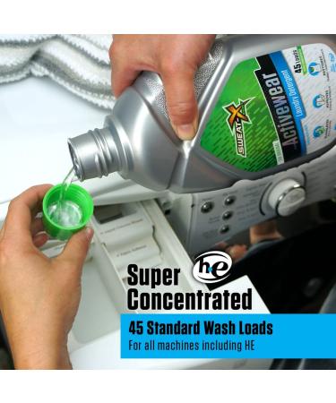 Sweat X Sport Original Activewear Laundry Detergent - High Performance Sports Wash - 45 Loads 45 Fl Oz - Buy Online on SooperMarket.com