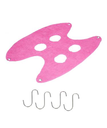 Zwzrfmzhml Dog Care Hammock - Pet Fur Care Harness & Nail Cutting Tool in Rose Red | Ideal for Pet Groomers - Buy Online on SooperMarket.com