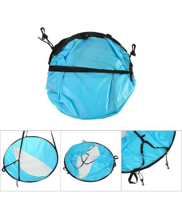 TOPINCN 42.52 Foldable Kayak Wind Paddle Sail with Clear Window and Storage Bag - Blue - Buy Online on SooperMarket.com