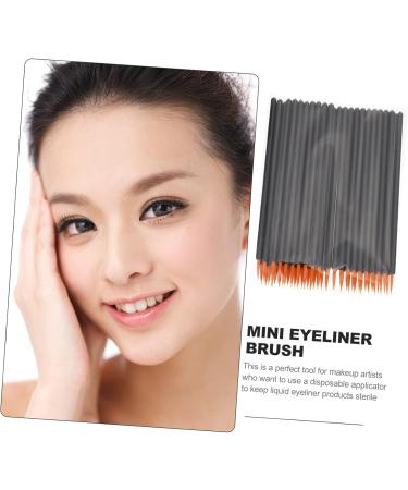 HAPINARY 300 Pcs Disposable Eyeliner Brush Cosmetic Tools Eyeliner Makeup Brush Lip Gloss Applicator - Buy Online on SooperMarket.com