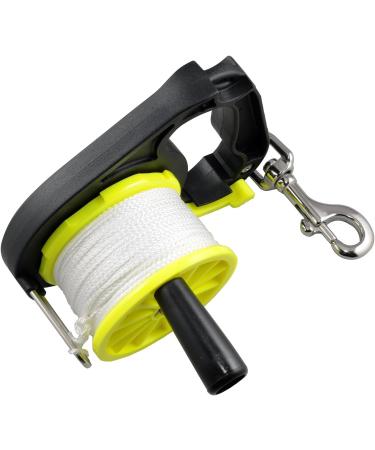 Typhoon Scuba Diving Cave Tec Wreck Reel - 150ft Braided Nylon Line - Buy Online on SooperMarket.com