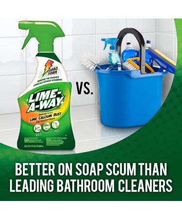 6 Pack Lime-A-Way Bathroom Cleaner 132 fl oz - Removes Lime, Calcium, Rust | 0-51700-87103-2 - Buy Online on SooperMarket.com