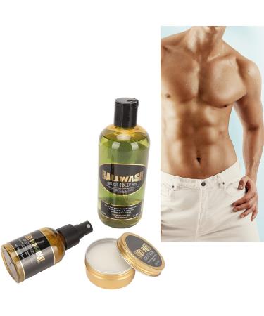 Men's Intimate Care Set - Itch Relief, Moisturizing, Discomfort Reduction - Gentle Daily Foam - Buy Online on SooperMarket.com
