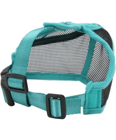 Dog Muzzle Short Snout Dog Muzzle Mesh Adjustable Breathable Anti Biting Bulldog for Anti-Biting Anti-Barking Licking(S) Small - Buy Online on SooperMarket.com