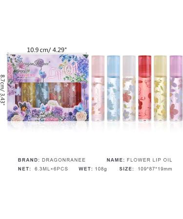 Plumping Lip Gloss Lip Oil Hydrating For Natural Cute Makeup Lipstick TintedsClear SerumsLip Balm Cosmetics Flower Lip Balm Care Cosmetic Moisting Oily Texture Hydrating Lip Oil Natural - Buy Online on SooperMarket.com