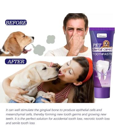 60g Pet Toothpaste - Enhances Gum Health Eliminates Bad Breath & Cleans Teeth | 2.12fl.Oz International Shipping - Buy Online on SooperMarket.com