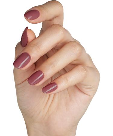 Bluesky Gel Nail Polish Cinnamon Roll BP27 Dark Pink Long Lasting Chip Resistant 10 ml (Requires Drying Under UV LED Lamp) Dark Pink 10 ml (Pack of 1) - Buy Online on SooperMarket.com