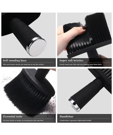 2-Piece Hair Cutting & Face Cleaning Brush Set for Barber and Home Use - Buy Online on SooperMarket.com