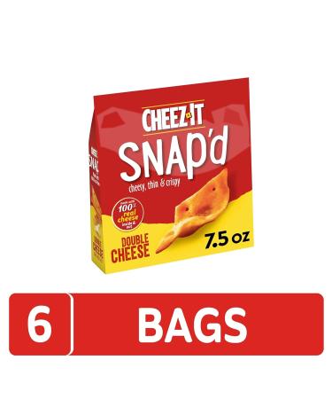Buy Cheez-It Snap d Cheese Cracker Chips - Double Cheese Thin Crisps 45oz Case (6 Bags) | International Shipping Available - Buy Online on SooperMarket.com