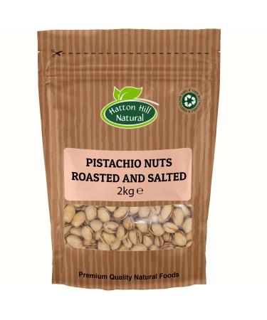Pistachio Nuts Roasted and Salted 2kg by Hatton Hill