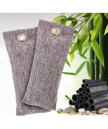 Floahazz Bamboo Charcoal Air Purifying Bag () 50G Activated Charcoal Odor Absorber Natural Air Freshener Shoe Odor Eliminator Moisture Absorber for Closet Deodorizer - Buy Online on SooperMarket.com