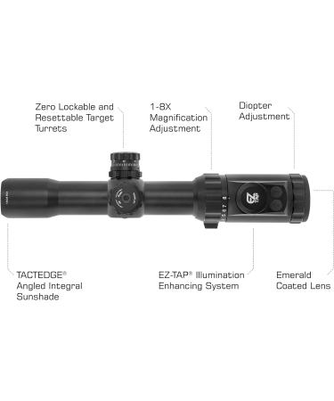 UTG 1-8X28 30mm MRC Scope | IE BG4 Reticle & ACCU-SYNC SCP3-18IEBG4 | International Shipping Available - Buy Online on SooperMarket.com