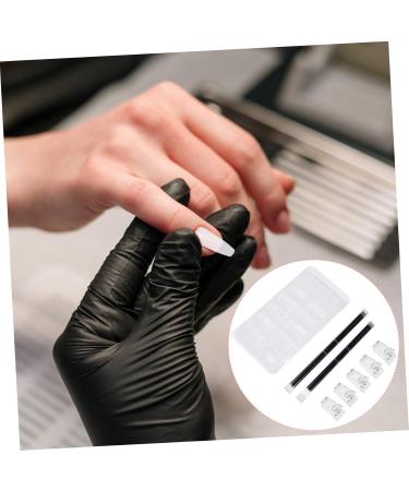 Gogogmee 1 Set Nail Extension Set Fake Manicure Patch Nail Tools Fake Nail Tip Finger Extension Brush Nail Art DIY Accessory DIY Accessories Manicure Pen Tool Manicure Art Kit Clips Plastic - Buy Online on SooperMarket.com