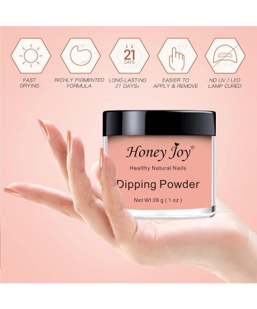 28g Nude Pink Dipping Powder for Summer Nails - No Lamp Cure, Natural Dry Effect (No.75) - Buy Online on SooperMarket.com
