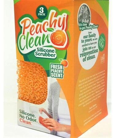 Peachy Clean Kitchen Scrubber 3pk - Peach Fragrance - Buy Online on SooperMarket.com