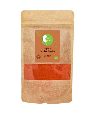 Organic Smoked Paprika - Certified Organic - by Busy Beans Organic (250g)