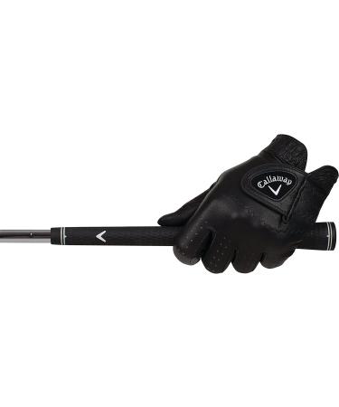 Callaway Men's OptiColor Leather Golf Glove - Black, Large, Left Hand - Buy Online on SooperMarket.com