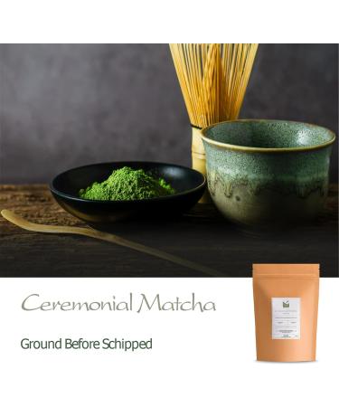 Ceremonial Grade Matcha Green Tea - From A Small Artisan Farm - Japanese Green Tea Powder - From Japan 30g - Buy Online on SooperMarket.com