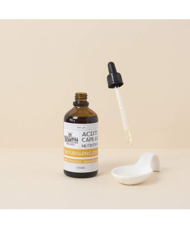 MI REBOTICA : Nourishing Hair Oil 100ml : Hair Vitamins : Hair Oil | With Castor Argan Jojoba Almond and Grape Seed | Moisturises Nourishes and Repairs the Hair Tips - Buy Online on SooperMarket.com