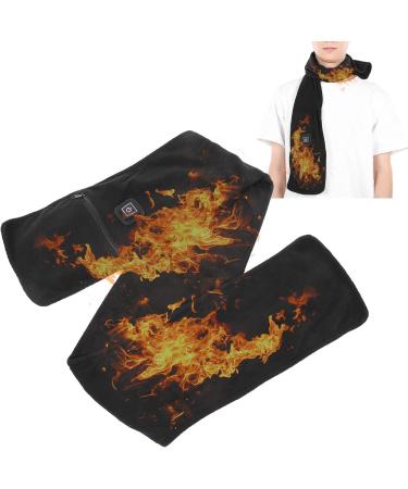 USB Heated Scarf - Composite Fiber Heating Pad for Neck | Perfect for Men & Women | Ideal for Snowboarding & Skiing - Buy Online on SooperMarket.com
