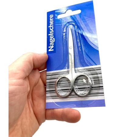 Premium Stainless Steel Nail Scissors - Precision Cutting Tool - Buy Online on SooperMarket.com