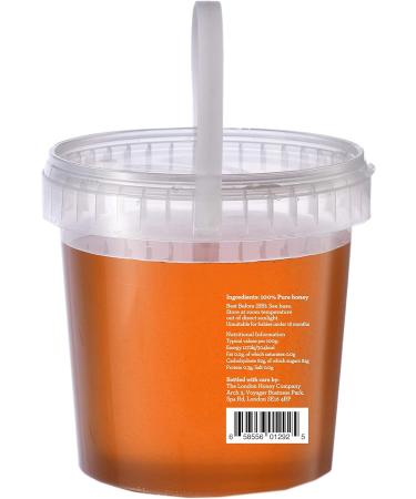 London Honey Company - British Blossom Honey Bucket 1.3kg - 100% Pure Natural Unpasteurised Raw Honey - Sustainably Produced from our own Beehives. - Buy Online on SooperMarket.com