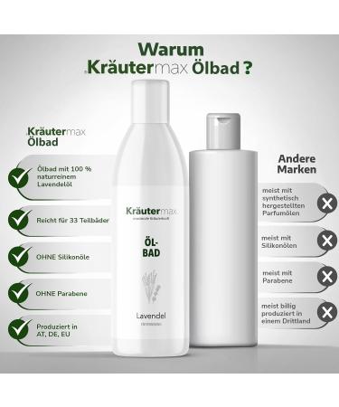 Buy Lavender Oil Bath Additive - 3 x 250 ml for Ultimate Relaxation | International Shipping Available - Buy Online on SooperMarket.com