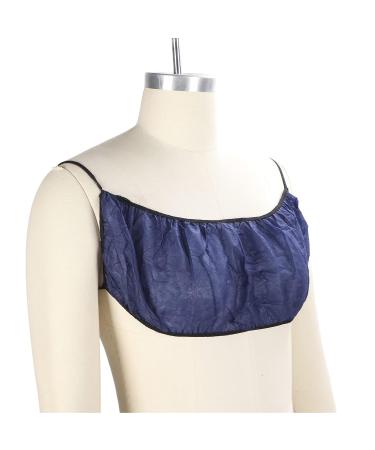 10 Disposable Bras - Non-Woven Fabric Beauty Salon Underwear - Individually Packed Blue Spa Tops for Women - Buy Online on SooperMarket.com