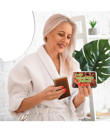 You Smell Like Earthworms Soap Bar - Gag Gift for Anglers & Outdoor Lovers | Unique Coffee Soap for Men & Women | Perfect Stocking Stuffer for Fishing Humor - Buy Online on SooperMarket.com