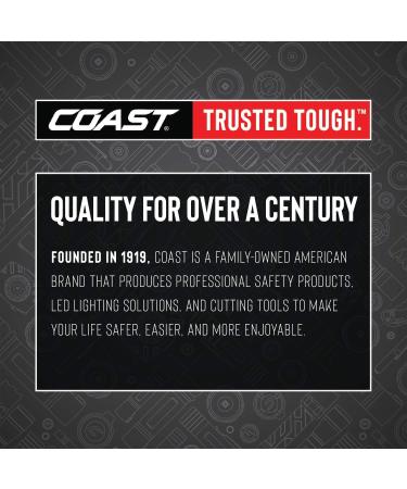 COAST EAL15 60 Lumen Dual Color LED Emergency Area Lantern | 50 Hour Runtime | Smart Switch | Flashing Red Light Mode | 4 x C - Buy Online on SooperMarket.com