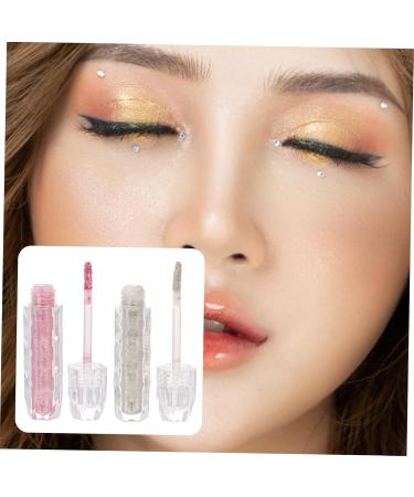 BELLIFFY 2pcs Eyeshadow Eye Makeup Make up Shampoo+shield Liquid Eye Shadow Cosmetics Plastic - Buy Online on SooperMarket.com