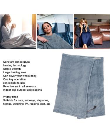 USB Heating Ceiling - Soft & Warm Advanced Technology | Constant Temperature | Perfect for Home & Car - Gray Blue - Buy Online on SooperMarket.com