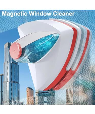 Magnetic Glass Window Cleaner Double Sided Household Automatic Drainage Wiper Glass Window Washer Window Cleaning Tool 15-26mm - Buy Online on SooperMarket.com