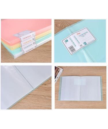 Clear Pocket Diamond Painting Storage Book - A3 Size, 30 Pages, Large Portfolio Folder for Artists - Green - Buy Online on SooperMarket.com