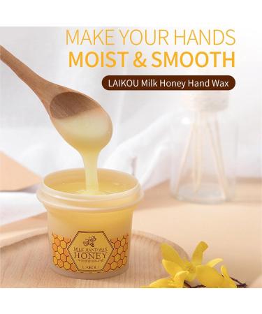 FACYNDE Hand Peeling - 120g Honey & Milk Handwax | Moisturizing Peeling Lotion for Hands & Feet Care - Buy Online on SooperMarket.com