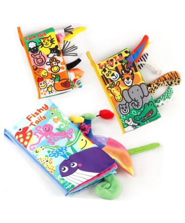 Shop Ibasenice Educational Baby Toys | Puzzle & Animal Fabric Books for Learning & Play - Buy Online on SooperMarket.com