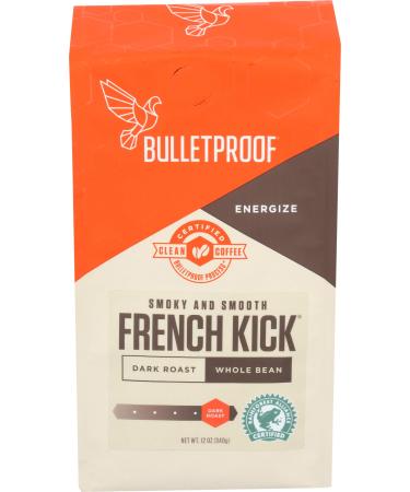 Bulletproof 'French Kick' Dark Roast Whole Bean Coffee 340g