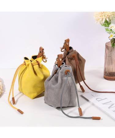 Newofview Dog Treats & Storage Bags - Canvas Dog Food Storage with Clip Buckle for Training - Premium Brown Dog Treats - Buy Online on SooperMarket.com