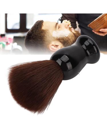 Pilipane Shave Brush - Quick Drying Bart Brush for Men | Soft Brown Nylon Hair & Comfortable Black Handle | Perfect for Home & Salon Beard Care - Buy Online on SooperMarket.com