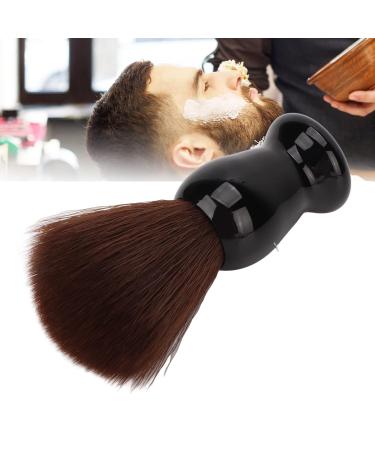 Soft Nylon Hair Shaving Brush for Men - Black Handle Beard Cleaning Brush - Buy Online on SooperMarket.com