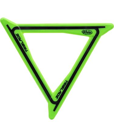 Wahu TriBlade Green Boomerang - Soft Lightweight Flying Toy for Right or Left-Handed Users - Buy Online on SooperMarket.com